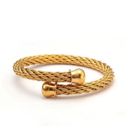 Mens gold rope bracelets