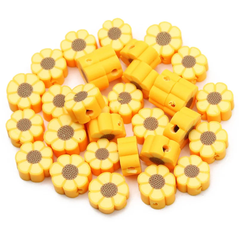 Sunflower beads