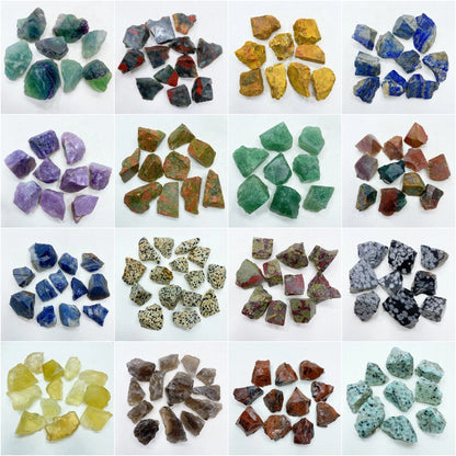 Raw stone jewelry