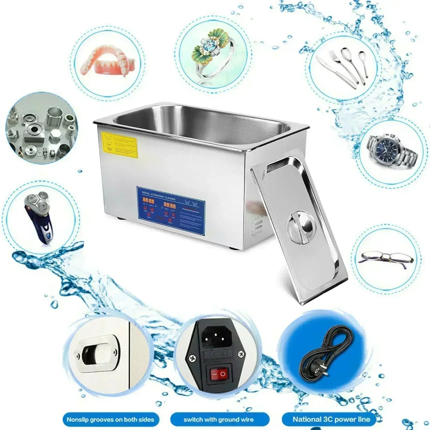 Ultrasonic cleaner for jewelry