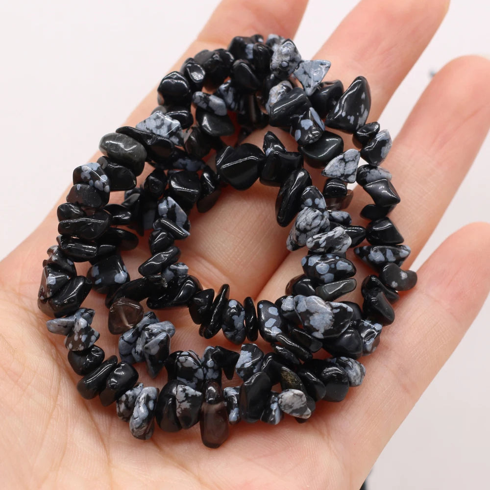 Black tourmaline beads