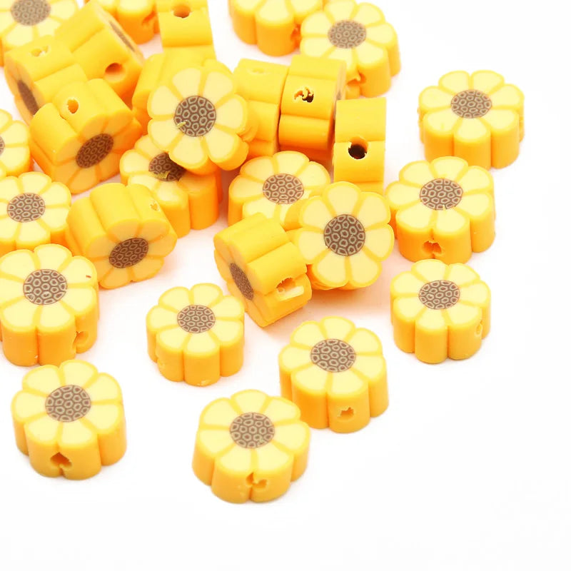 Sunflower beads