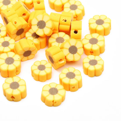 Sunflower beads