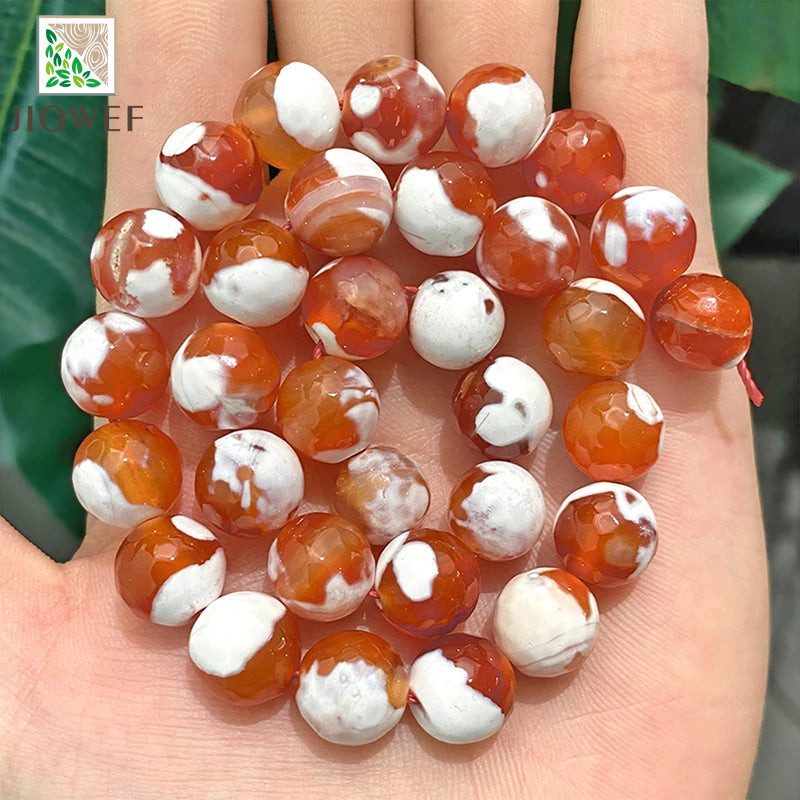 Beads carnelian