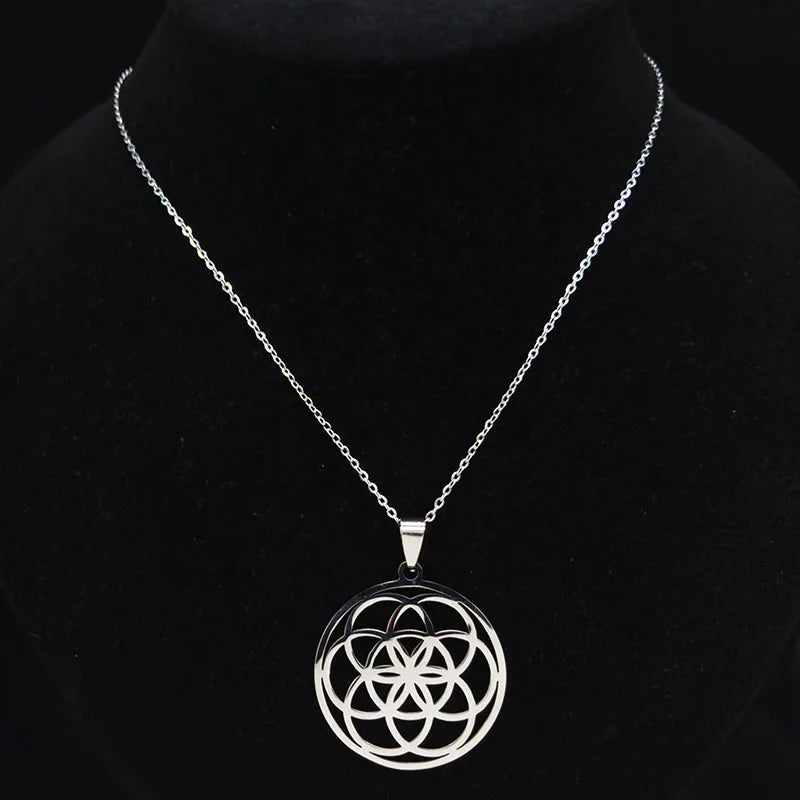 Mandala necklace