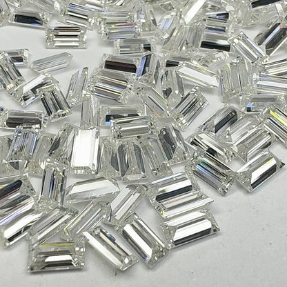 Moissanite baguette