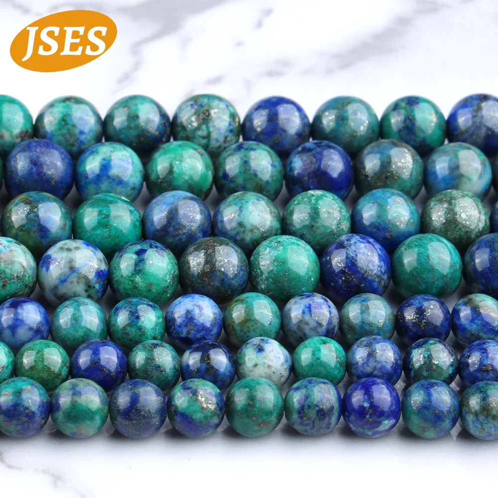 Chrysocolla bead