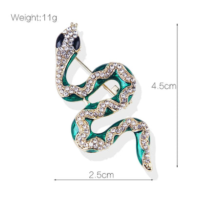 Snake brooch