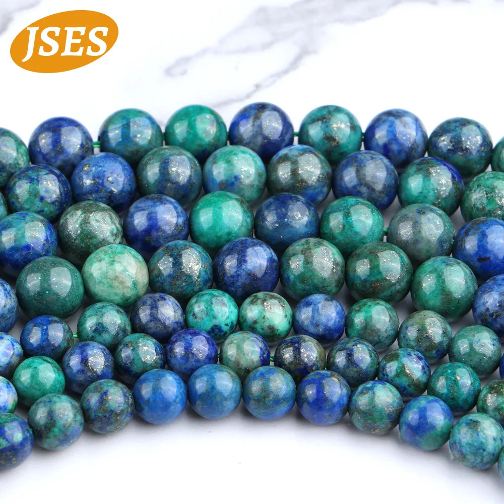 Chrysocolla bead