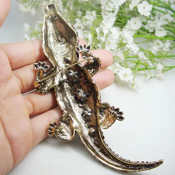 Alligator brooch - Jewelry Universe - Jewelry making