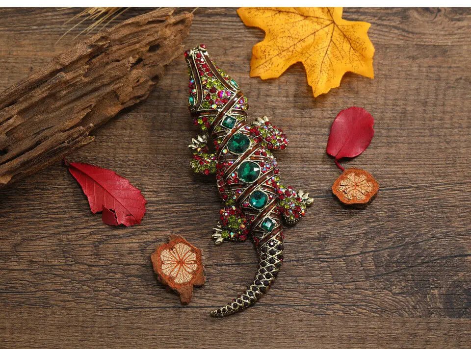 Alligator brooch - Jewelry Universe - Jewelry making