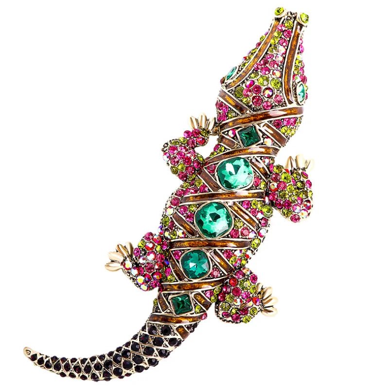 Alligator brooch - Jewelry Universe - Jewelry making