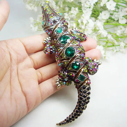 Alligator brooch - Jewelry Universe - Jewelry making