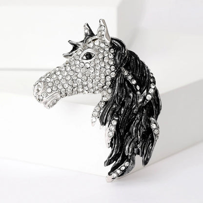 Antique horse brooch - Jewelry Universe