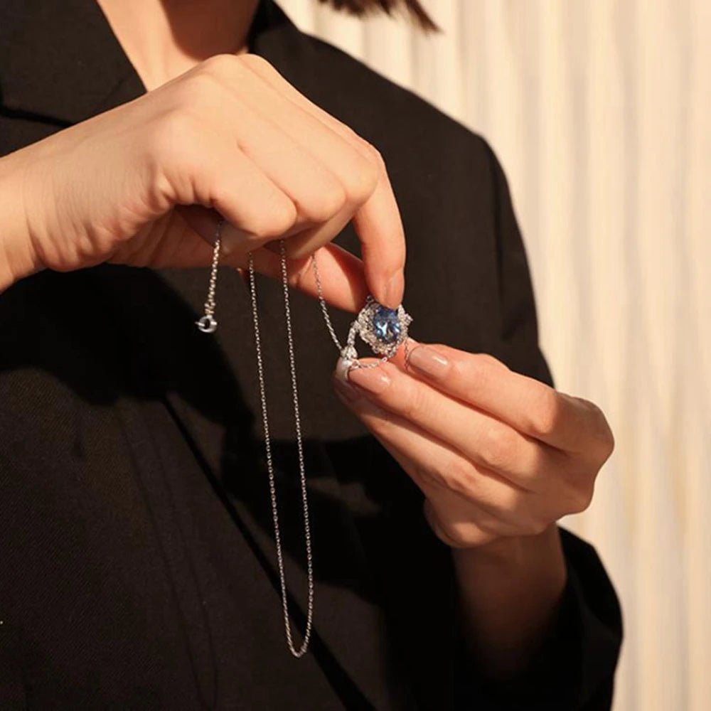 Aquamarine brooch - Jewelry Universe - Jewelry making