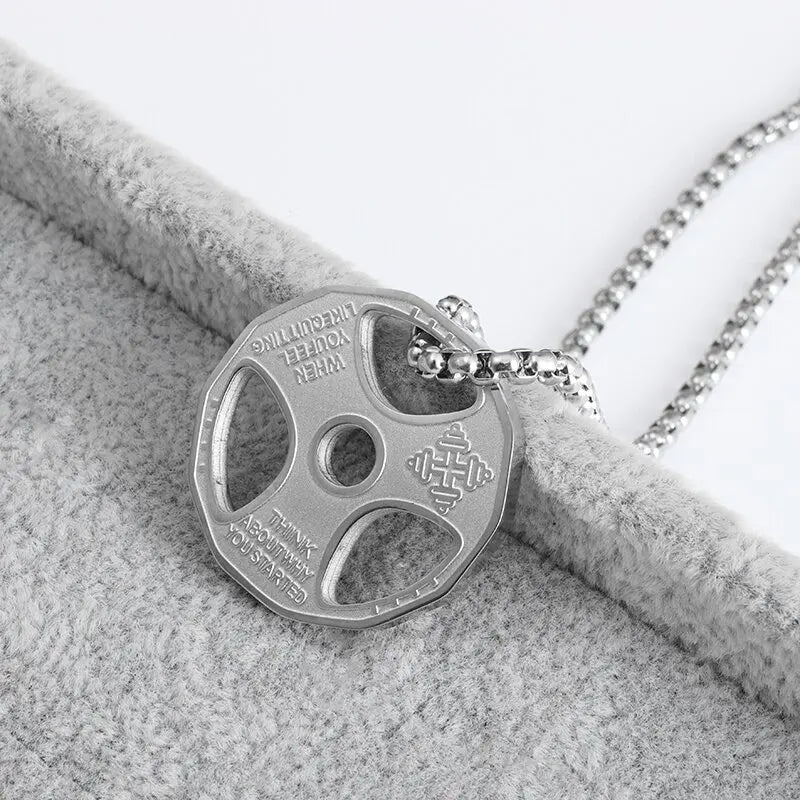 Barbell pendant - Jewelry Universe - Jewelry making