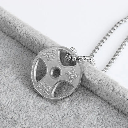 Barbell pendant - Jewelry Universe - Jewelry making