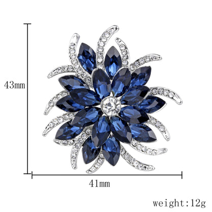 Blue brooch - Jewelry Universe