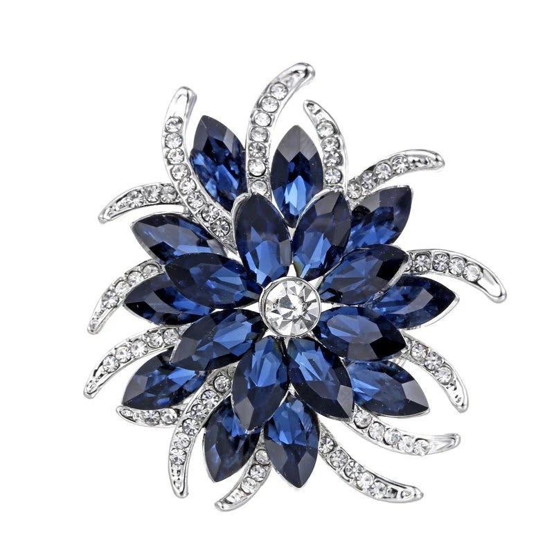 Blue brooch - Jewelry Universe
