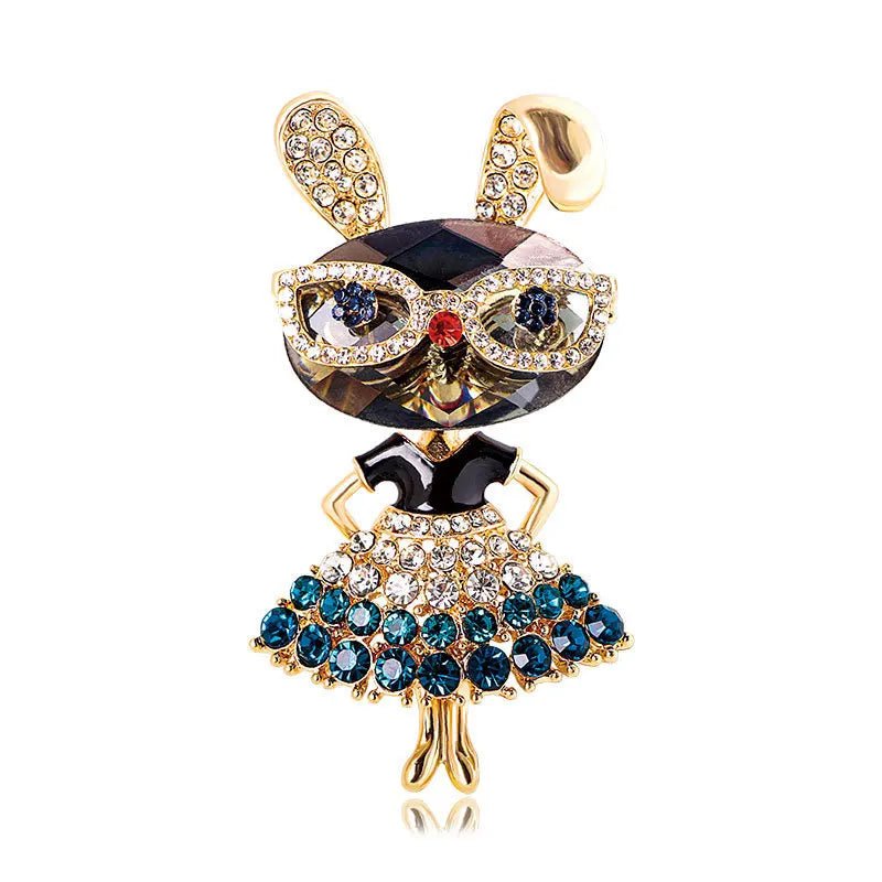 Brooch blue - Jewelry Universe - Jewelry making