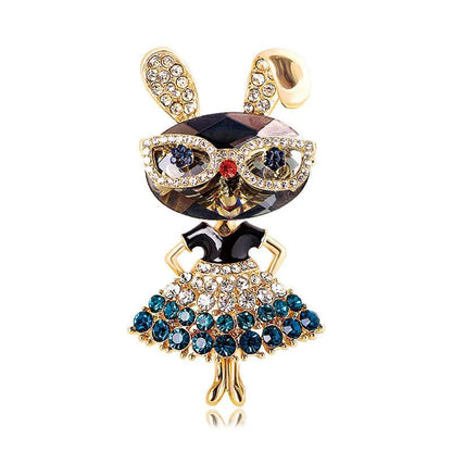 Brooch blue - Jewelry Universe - Jewelry making
