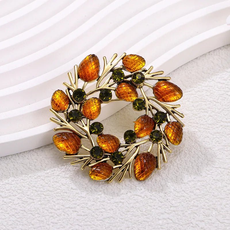 Brooch blue - Jewelry Universe - Jewelry making