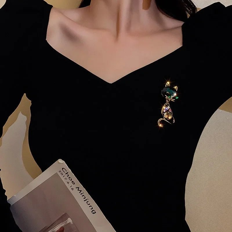Brooch cat - Jewelry Universe - Jewelry making