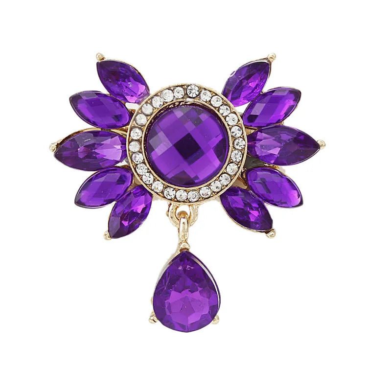 Brooch purple - Jewelry Universe - Jewelry making
