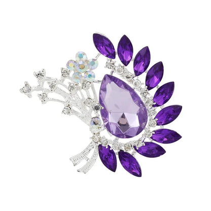 Brooch purple - Jewelry Universe