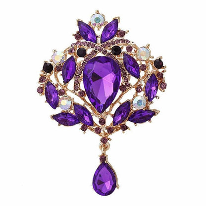Brooch purple - Jewelry Universe