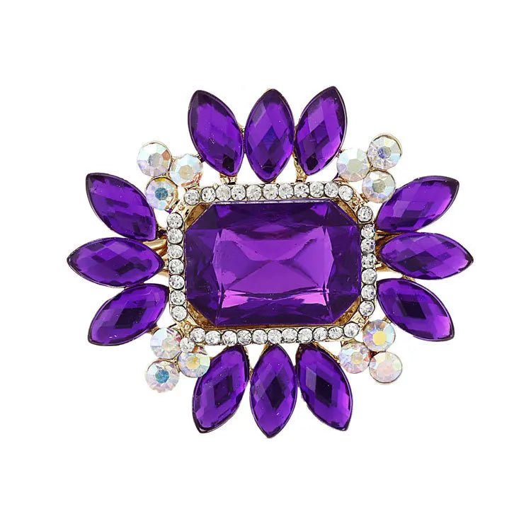 Brooch purple - Jewelry Universe - Jewelry making