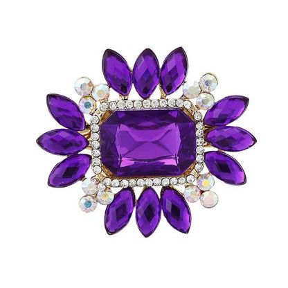 Brooch purple - Jewelry Universe - Jewelry making