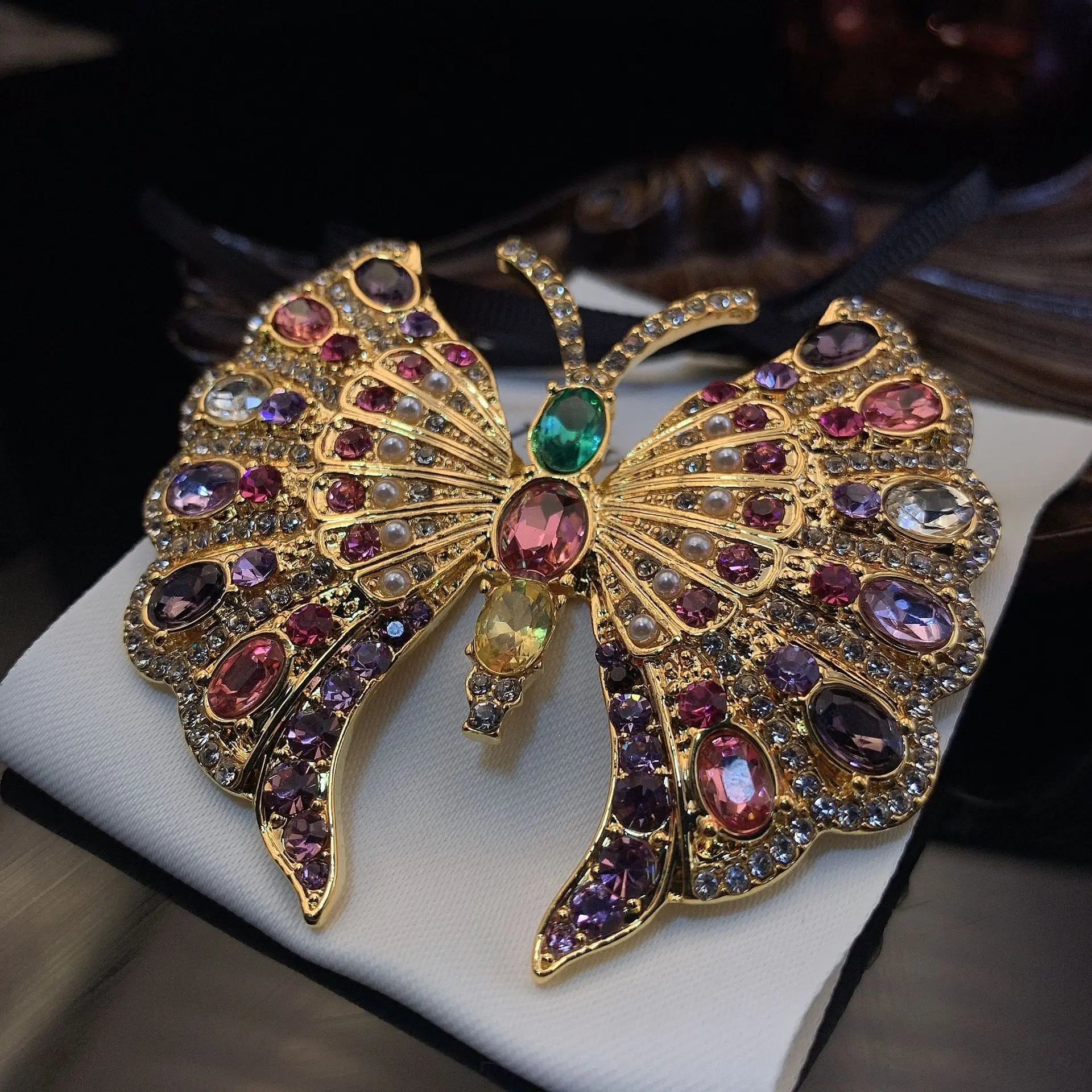 Butterfly brooch vintage - Jewelry Universe