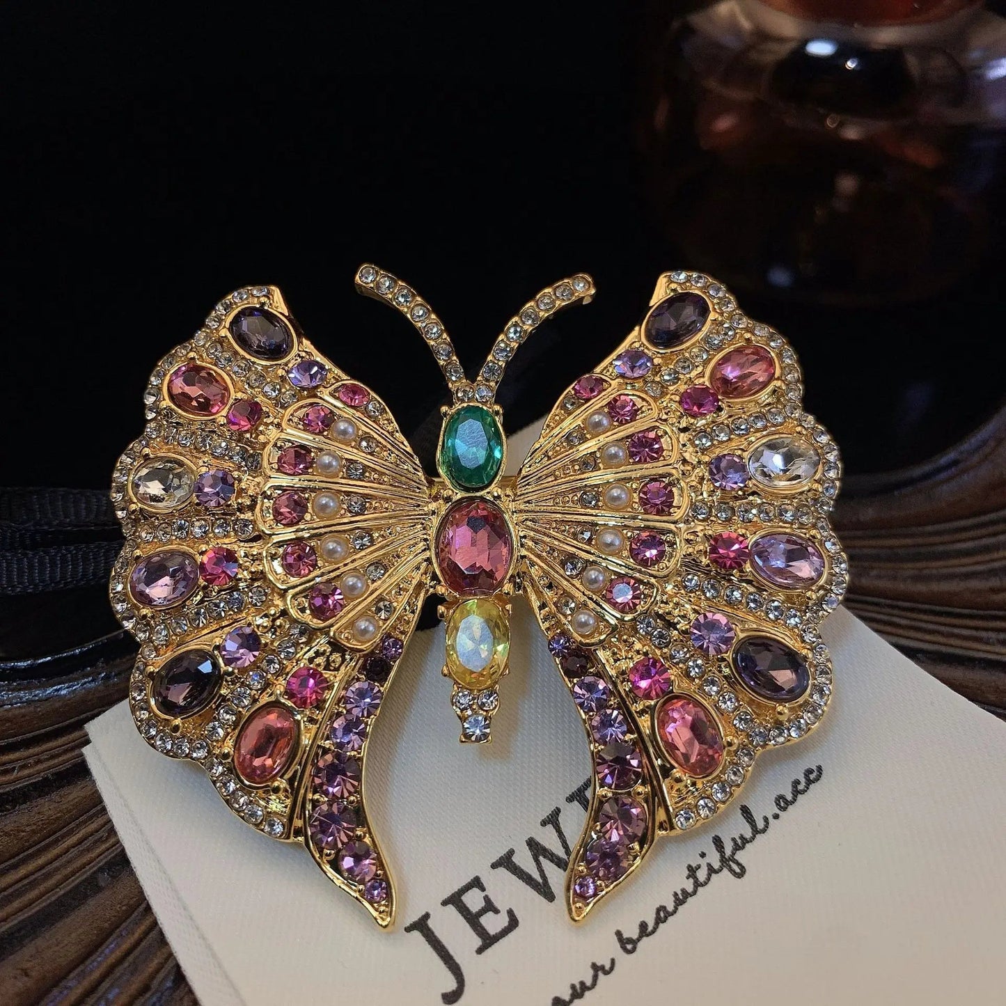 Butterfly brooch vintage - Jewelry Universe