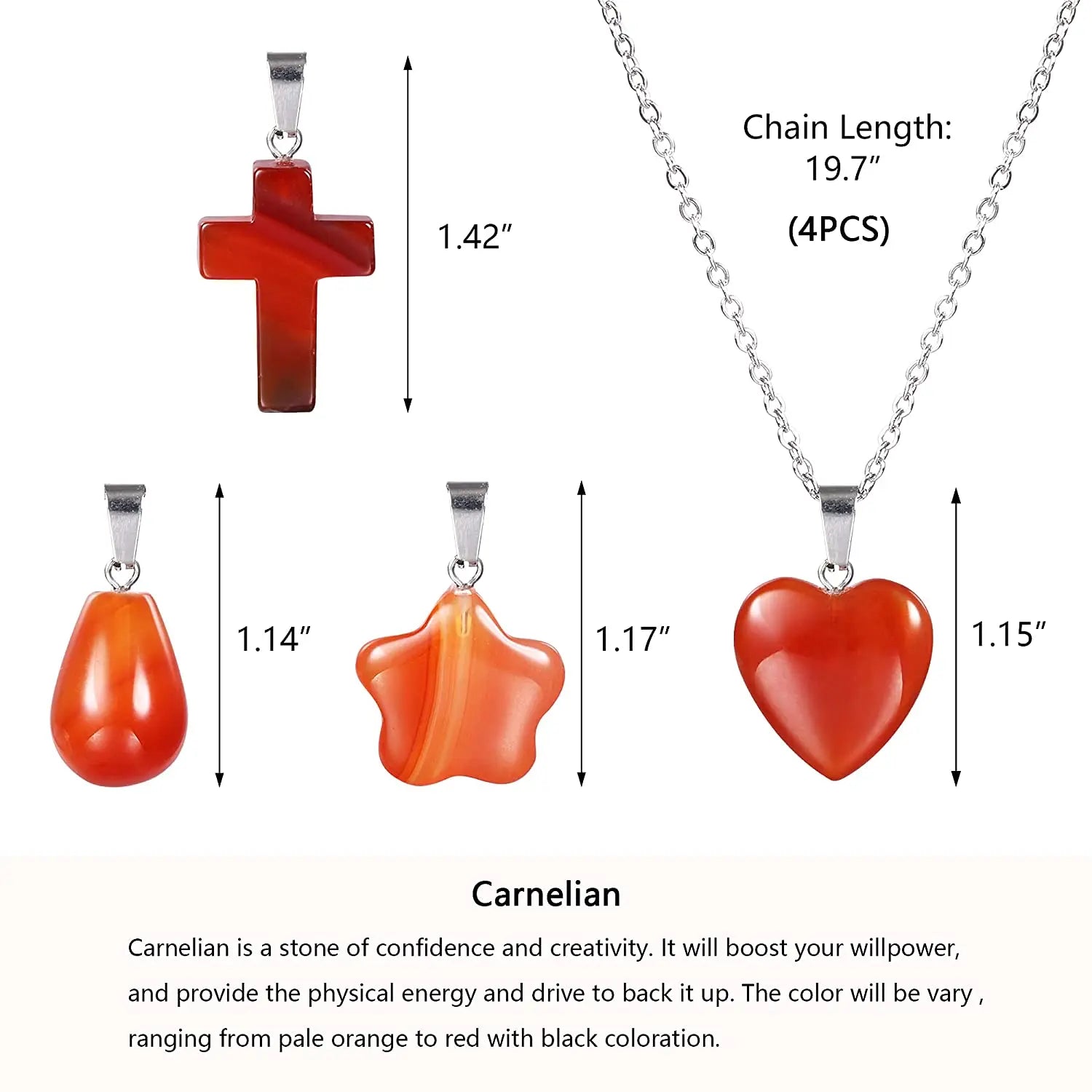 Carnelian pendant - Jewelry Universe - Jewelry making