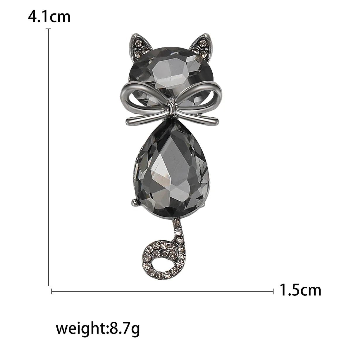 Cat brooch - Jewelry Universe - Jewelry making