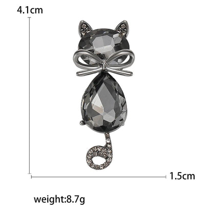 Cat brooch - Jewelry Universe - Jewelry making