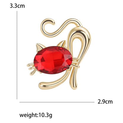 Cat brooch - Jewelry Universe - Jewelry making