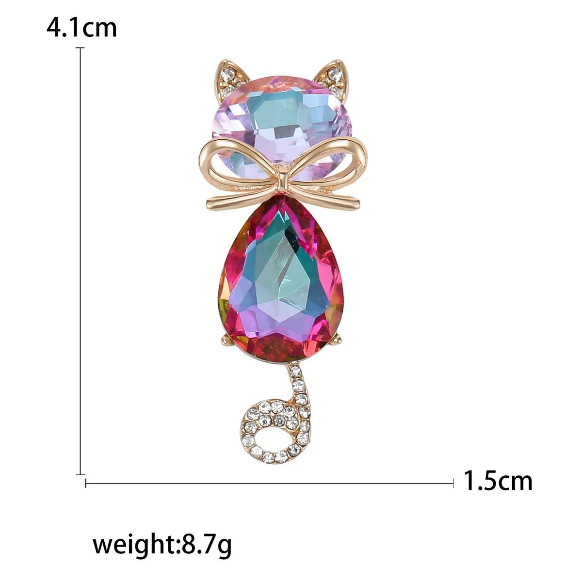 Cat brooch - Jewelry Universe - Jewelry making