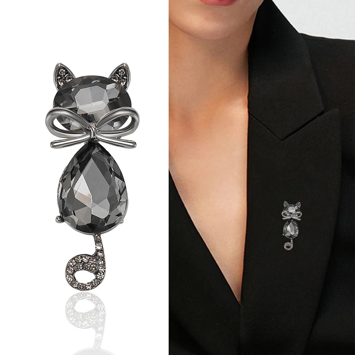 Cat brooch - Jewelry Universe - Jewelry making