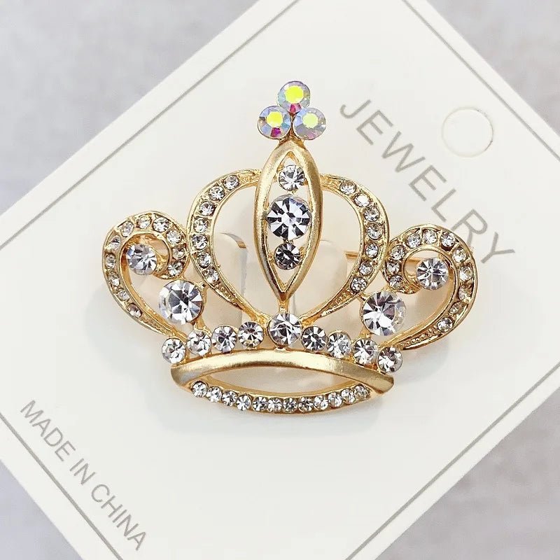 Crown brooch - Jewelry Universe
