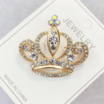 Crown brooch - Jewelry Universe