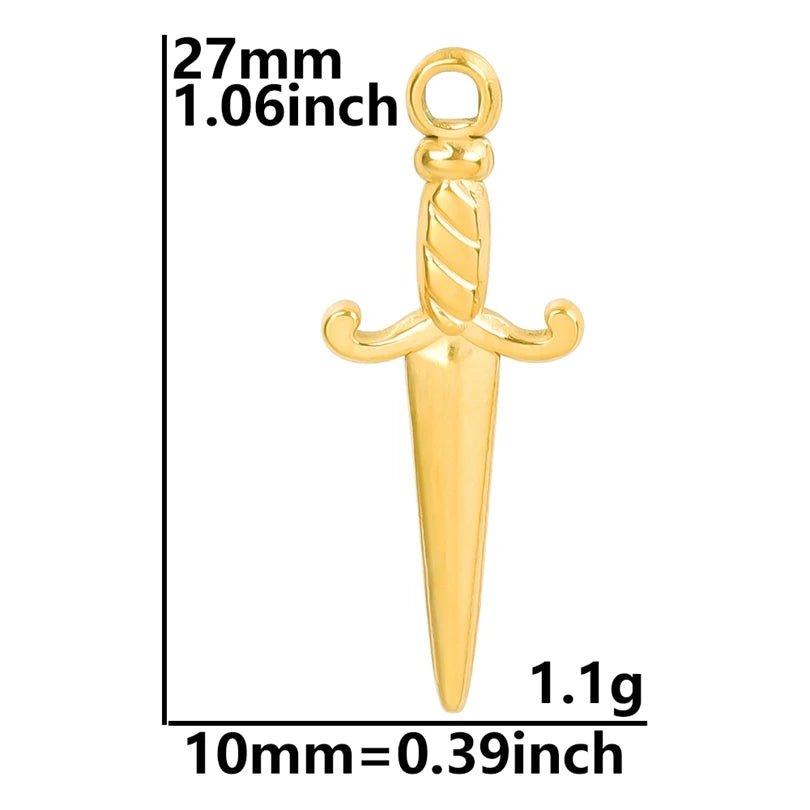 dagger pendant - Jewelry Universe - Jewelry making