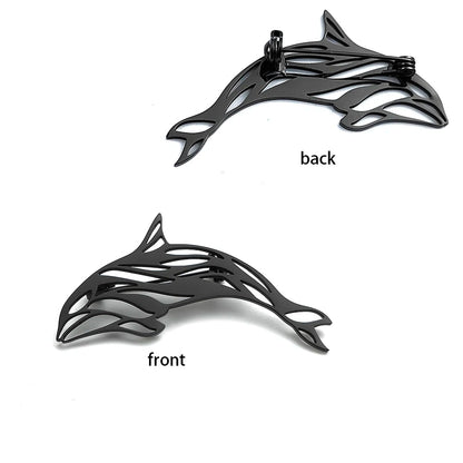 Dolphin brooch - Jewelry Universe
