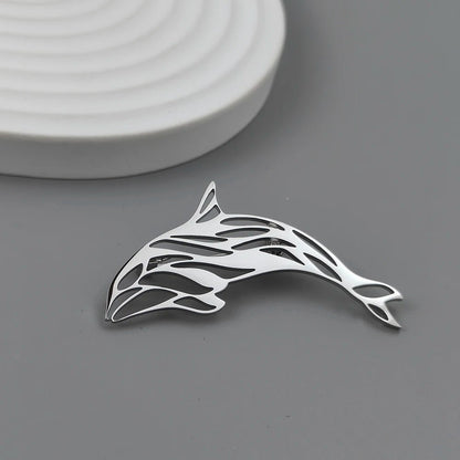 Dolphin brooch - Jewelry Universe