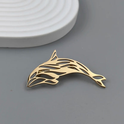 Dolphin brooch - Jewelry Universe