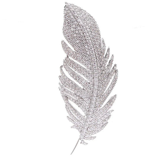 Feather brooch - Jewelry Universe