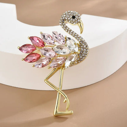 Flamingo brooch - Jewelry Universe - Jewelry making