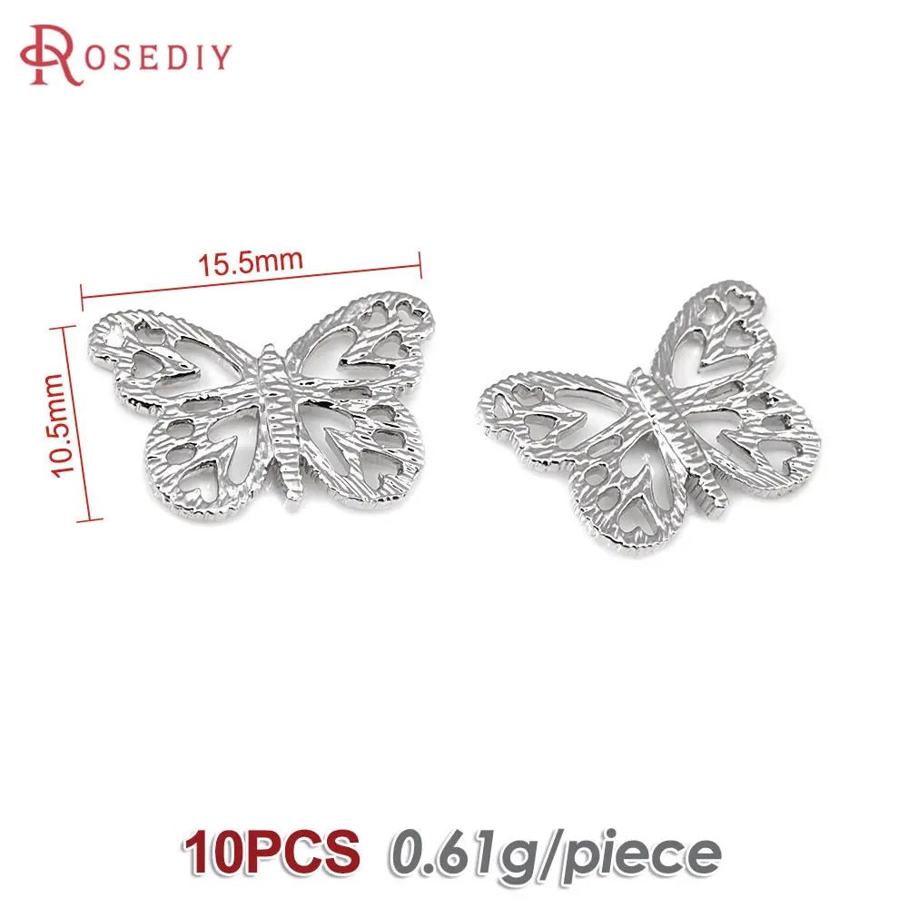 Gold butterfly pendant - Jewelry Universe - Jewelry making