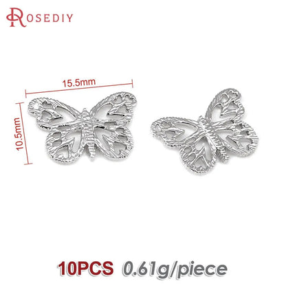 Gold butterfly pendant - Jewelry Universe - Jewelry making